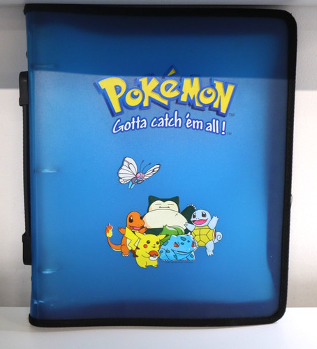 Pokémon blue zip card - pokémon,