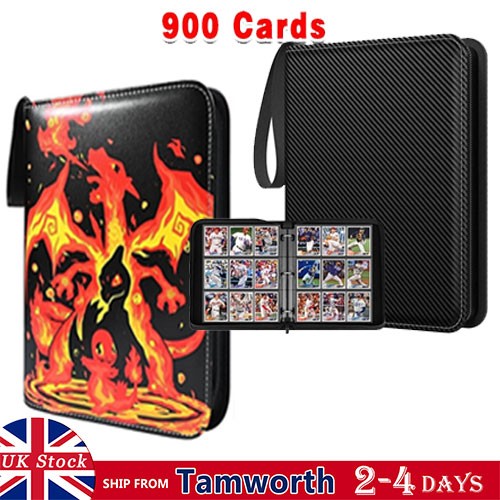 900 cards album - case, for