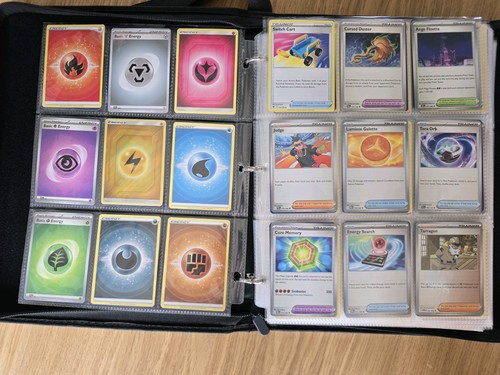 Pokemon folder and - folder, card