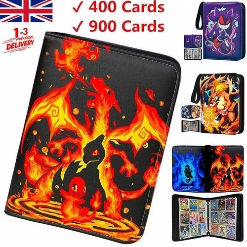 400 900 trading cards - trading, binder