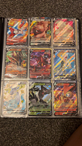 Pokémon book folder - v’s, 4